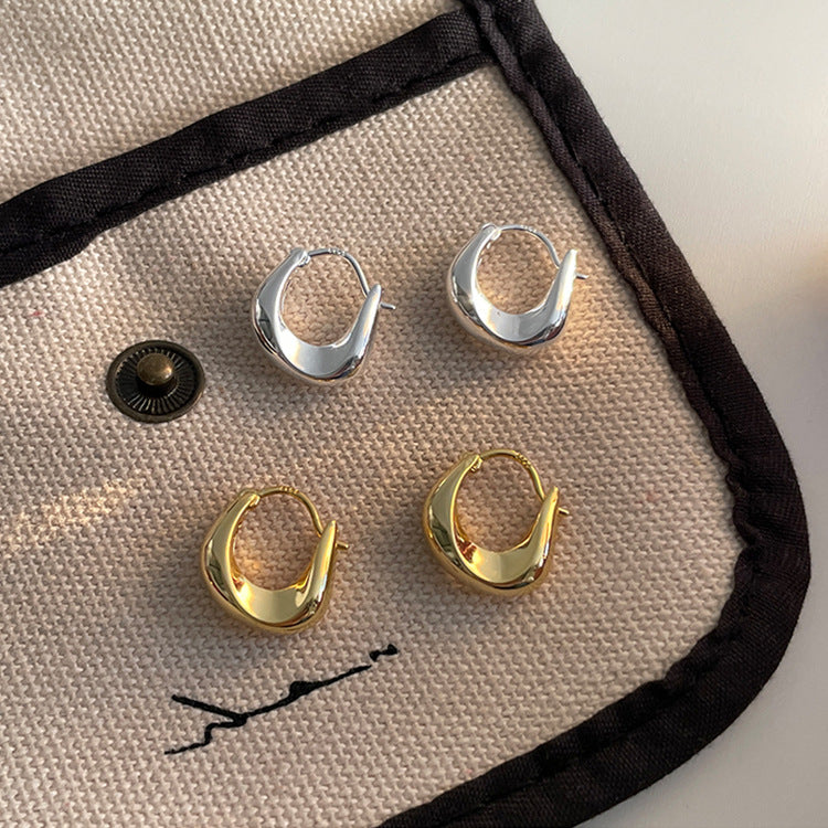 Women's Metal Ear Cuff Design Sense Niche Simple Earrings