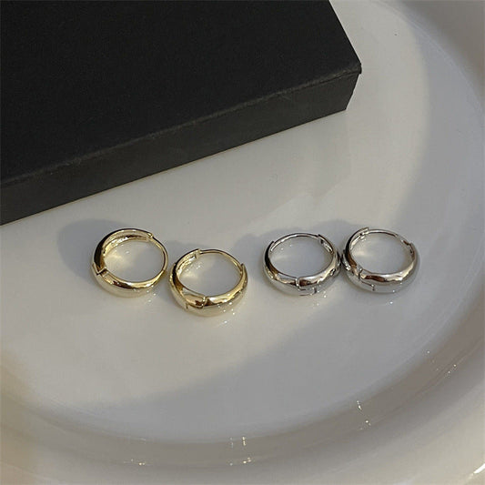 Women's & Men's & Simple Style Water Drops Ear Earrings