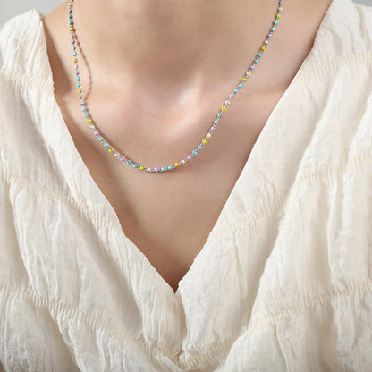 Women's High Sense Simple Handmade Beaded Bead Necklaces