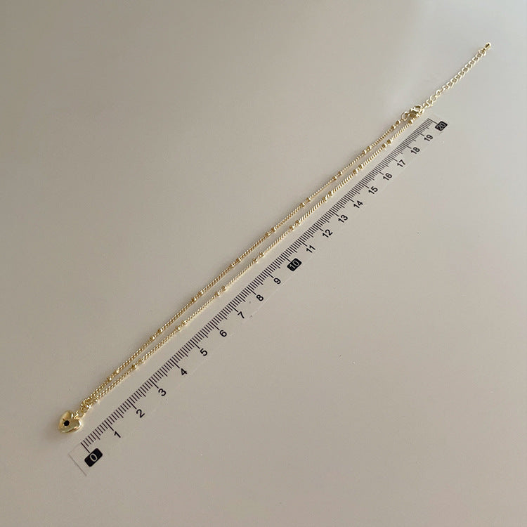 Heart Pendant Female Niche Retro Personality Necklaces