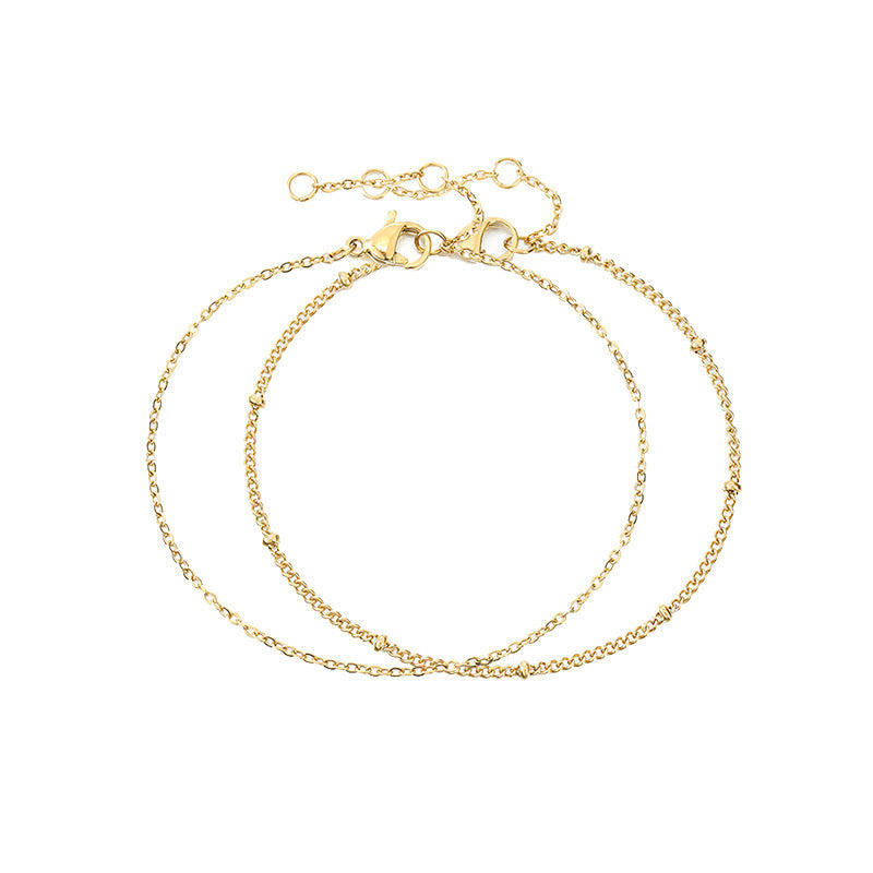 Ornament Fashion Slim Chain Female Simple Bracelets