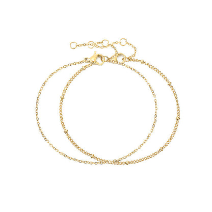 Ornament Fashion Slim Chain Female Simple Bracelets