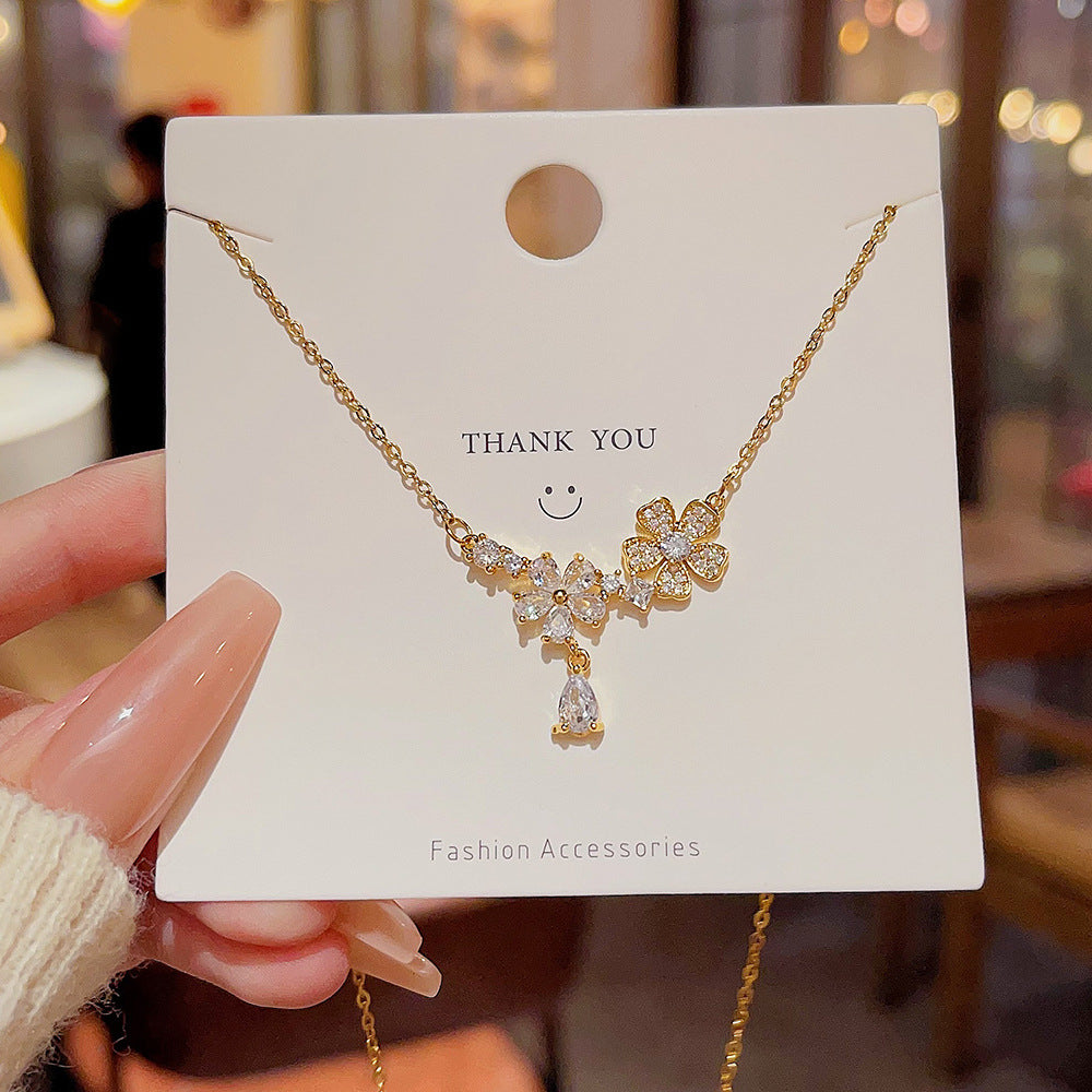 Women's Titanium Steel Niche Design Light Luxury Versatile Necklaces