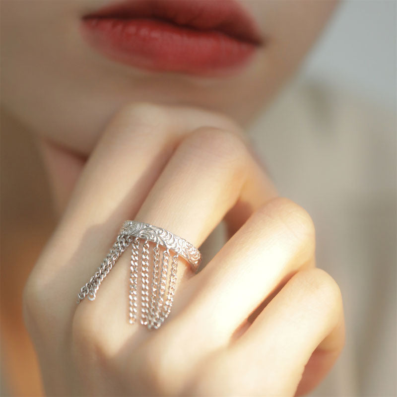 Personalized And Exaggerated Minority Gold Plated Rings