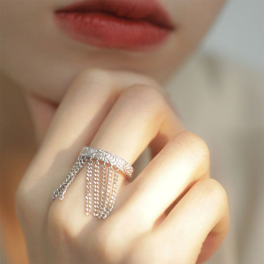 Personalized And Exaggerated Minority Gold Plated Rings