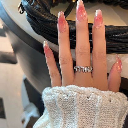 Flash Index Finger Fairy Exquisite Light Rings