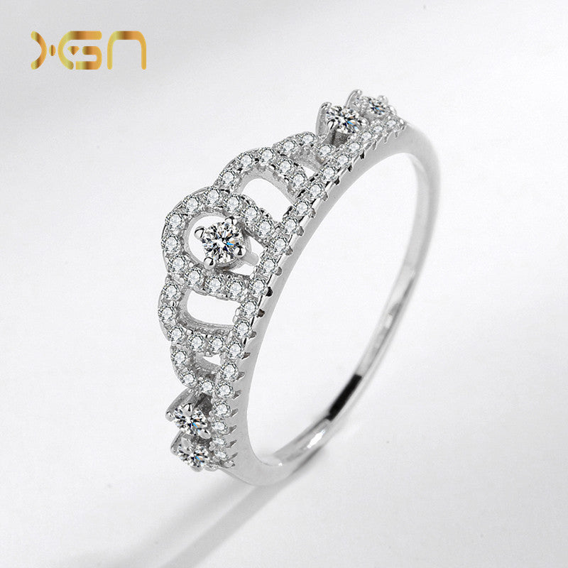 Sterling Sier Eight Hearts And Arrows Rings