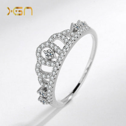 Sterling Sier Eight Hearts And Arrows Rings