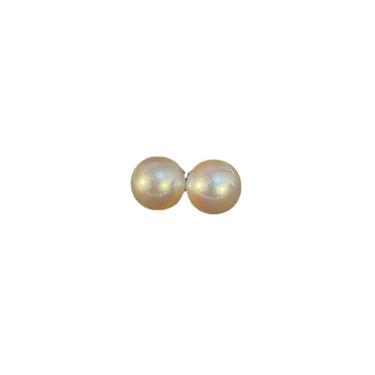 Dazzling Pearl Mosquito Coil Ear Clip Earrings