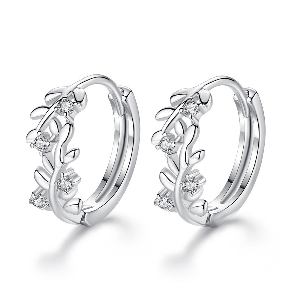 Classic Olive Leaf Minority Fashion Item Earrings