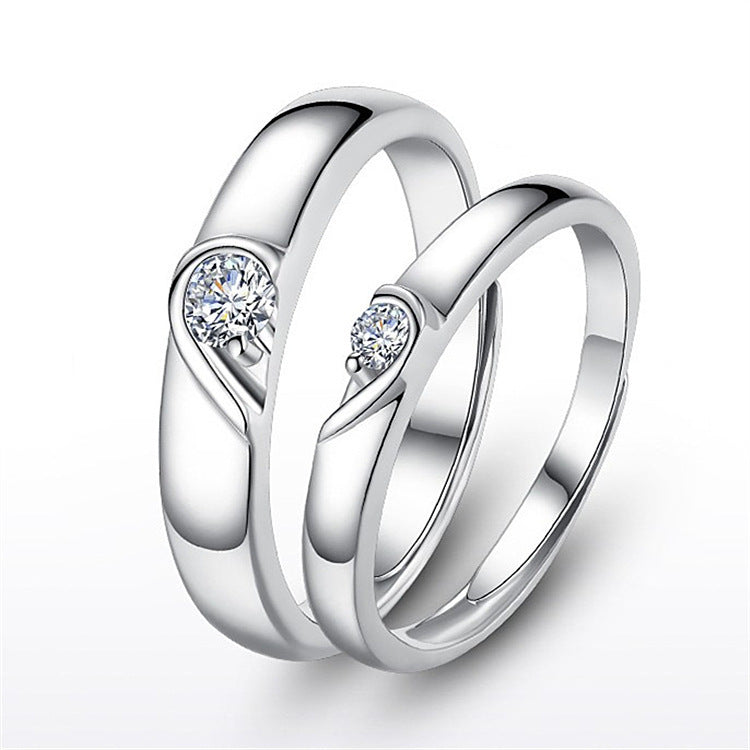 Women's & Men's & Personality Gift Couple Pair Of Rings