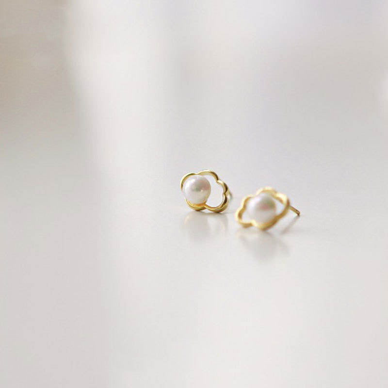 Cloud Sier Needle Niche Design Advanced Earrings