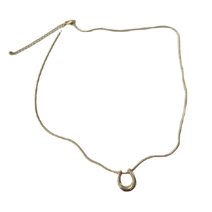 Women's Retro Geometric Korean Simple Style Temperament Necklaces