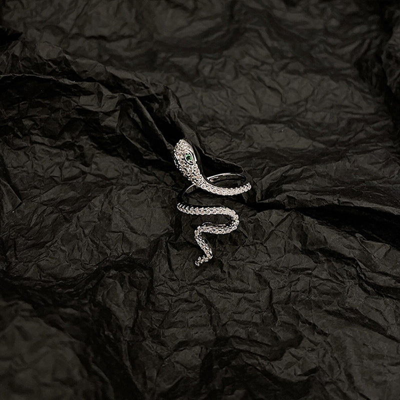 Women's Zircon Dark Cold Style Index Finger Fashion Rings