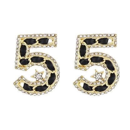 Classic Style Ear Brooch Sweet Temperament Special Interest Earrings