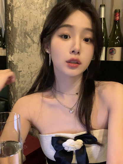 Women's Pearl Tassel Temperamental Minority Design High-grade Earrings