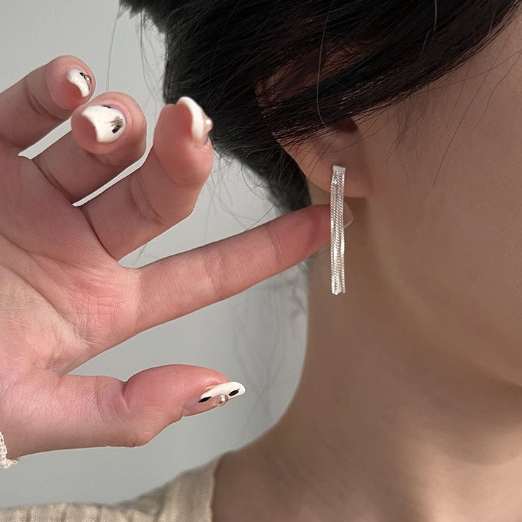 Women's Sterling Sier Indifference Trend Niche Design Rings