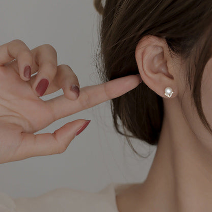 Vintage Pearl Ear Niche Design Trendy Earrings