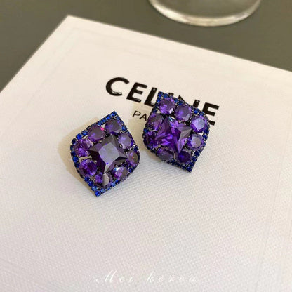 Women's Fashion Elegant High-grade Ear Luxury Light Earrings