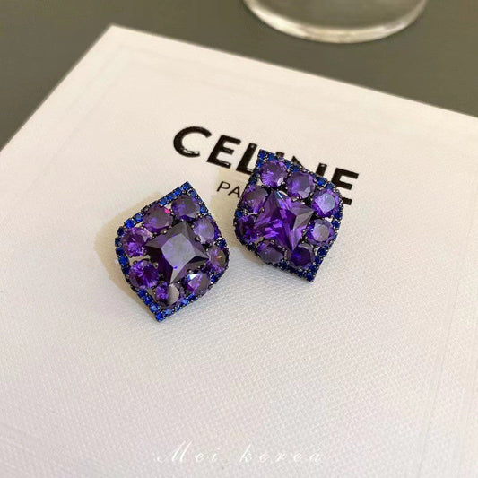 Women's Fashion Elegant High-grade Ear Luxury Light Earrings