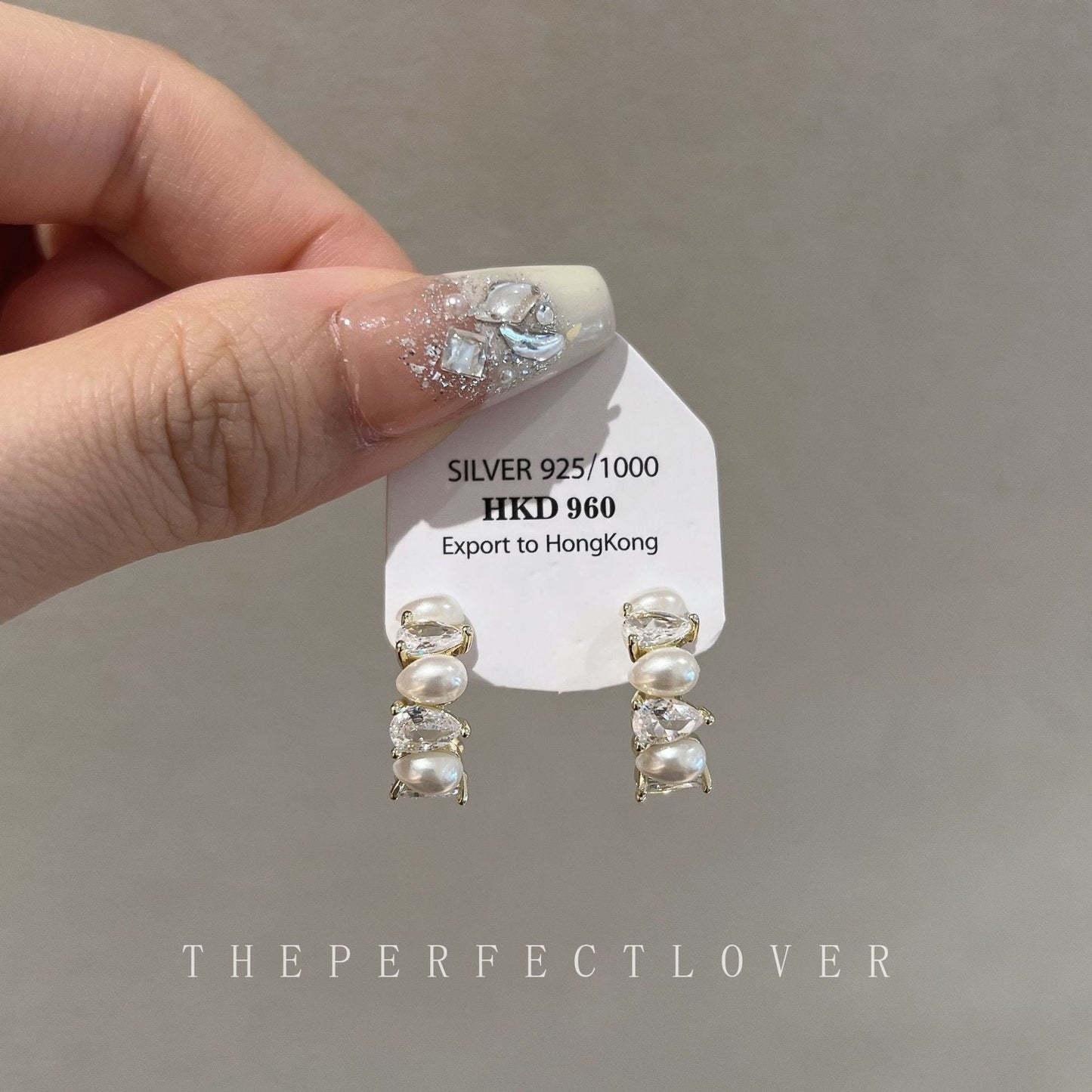 Women's Drop Pearl Zircon For Design High-grade Rings