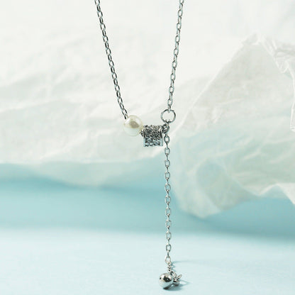 Small Waist Light Luxury Full Diamond Niche Clavicle Necklaces