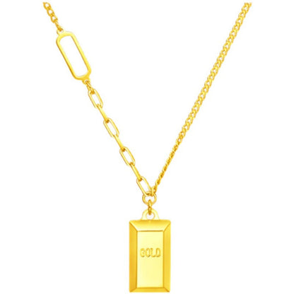 Titanium Steel Gold Pendant Plated Advanced Necklaces