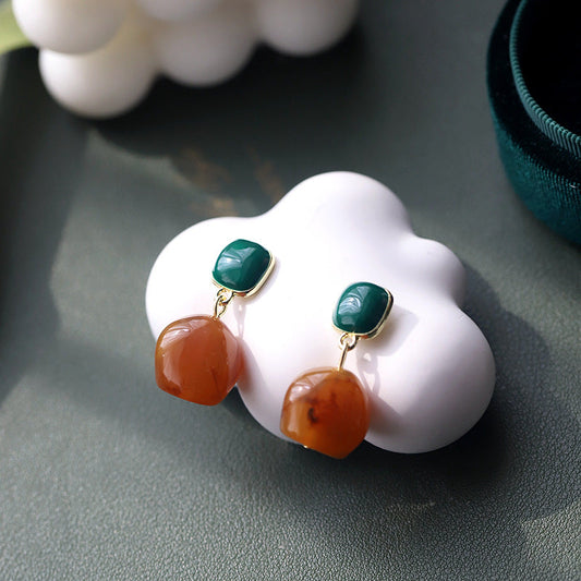 Women's Vintage Trendy Niche Design High-grade Light Earrings