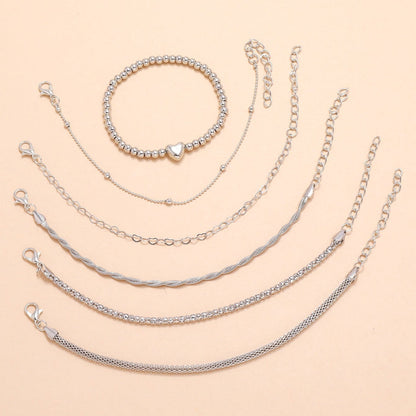 Hip Hop Simple Thorn Love Wrist Bracelets