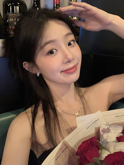 Luxury Minority High-grade Female Without Piercing Mosquito Earrings