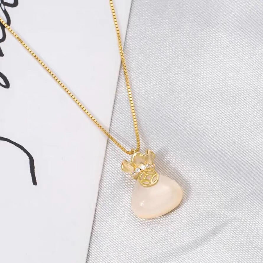 Lucky Bag Light Luxury Temperament Versatile Design Necklaces