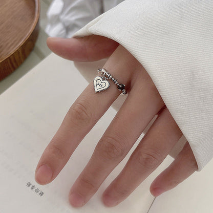 Love Pendant Sterling Sier Female Design Rings