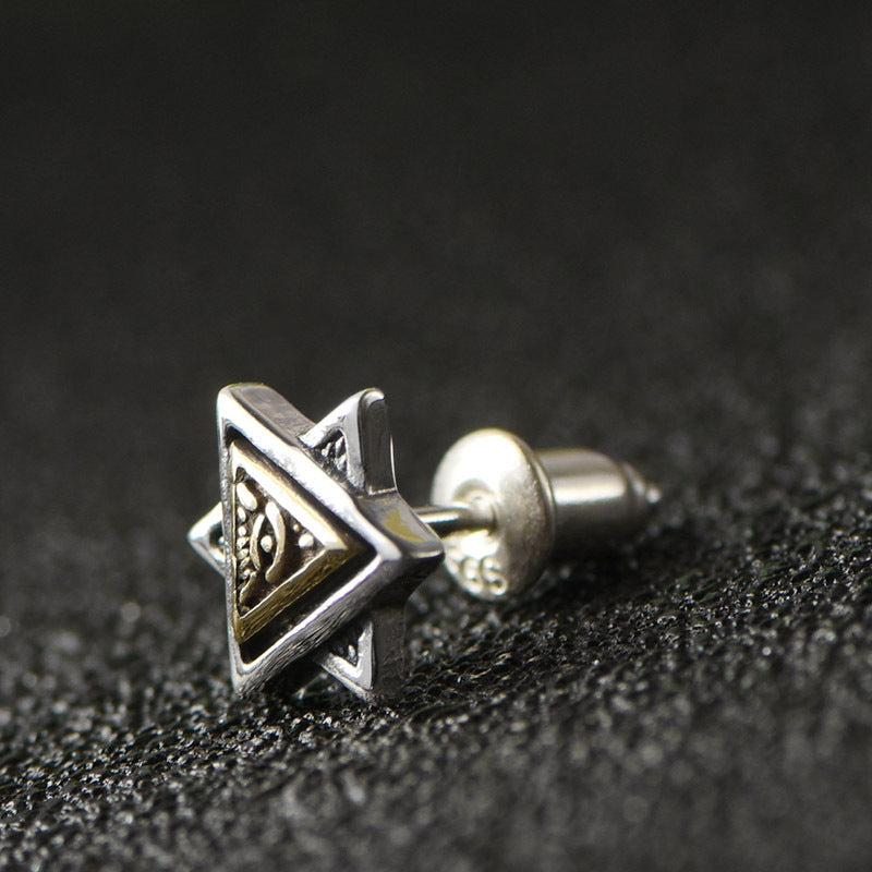 Men's Trendy Personalized Cold Style Single Fashion Earrings