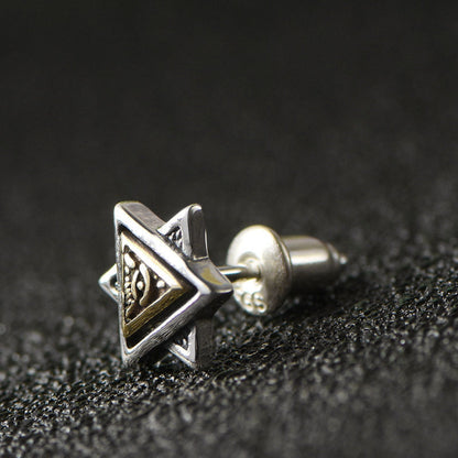 Men's Trendy Personalized Cold Style Single Fashion Earrings