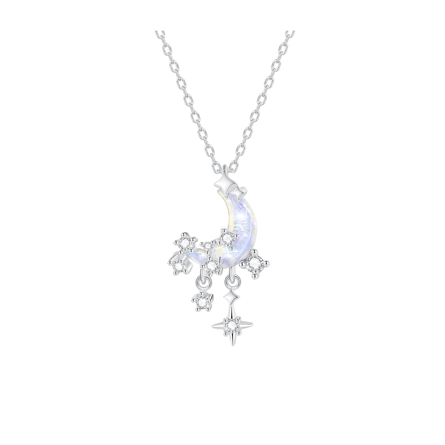 Star River Falling Dream Diamond Moon Bracelets