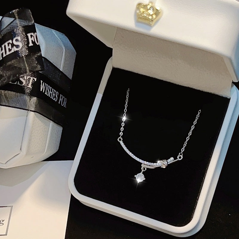 Smiley Female Niche High Sense Clavicle Necklaces