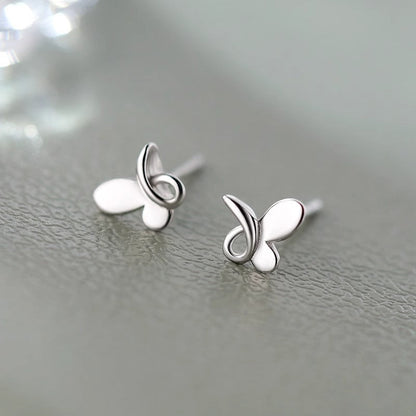 Butterfly Female Simple And Compact Korean Earrings