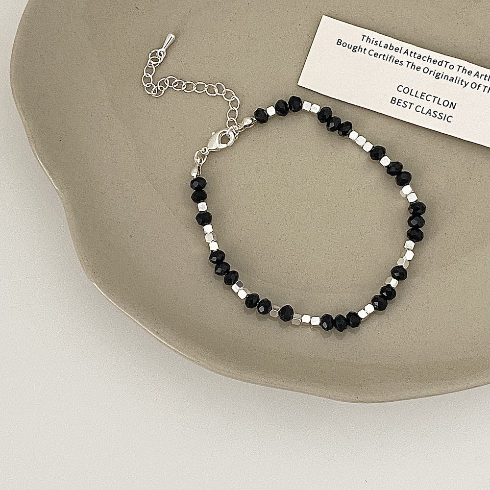 Crystal Stitching Small Pieces Of Sier High-grade Necklaces