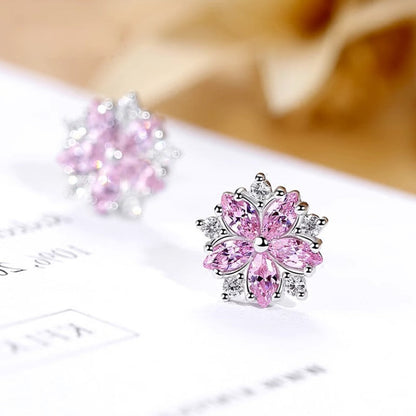 Affordable Luxury Fashion Little Female Sier Pin Design High Earrings