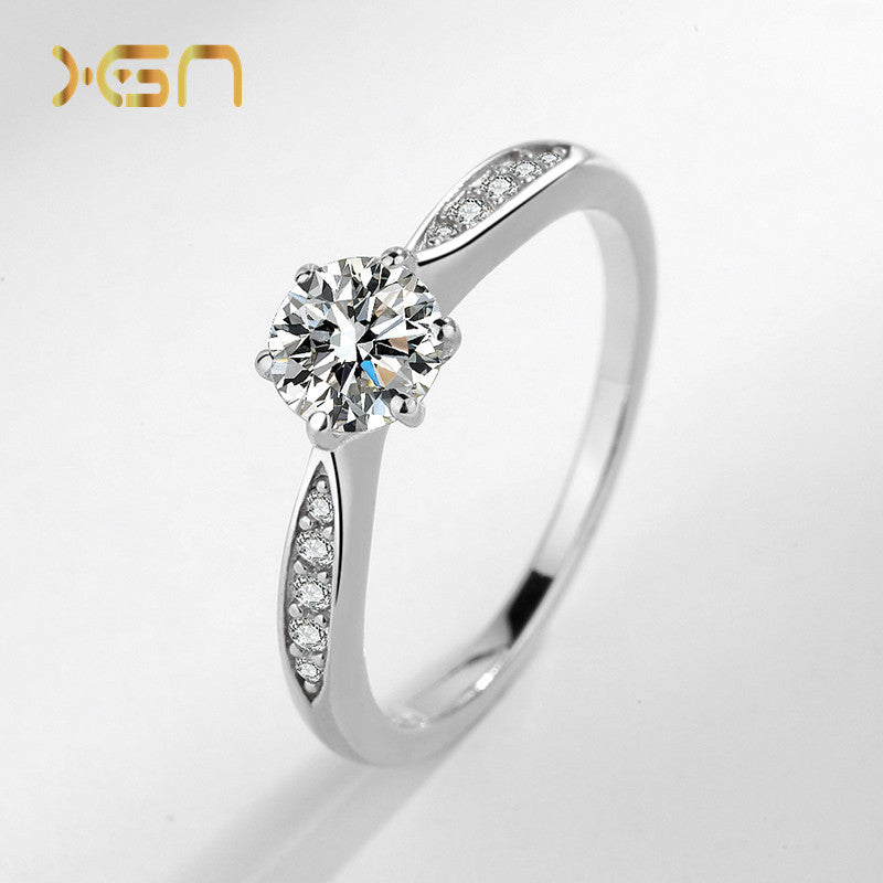 Sterling Sier Eight Hearts And Arrows Rings