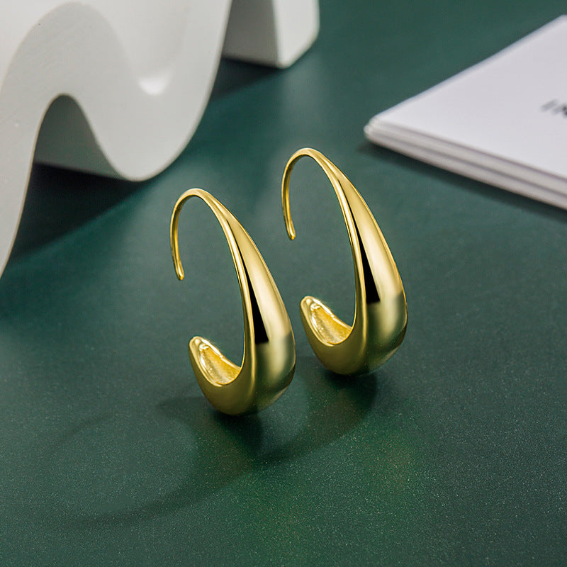 Drop Simple Niche Design High Class Earrings