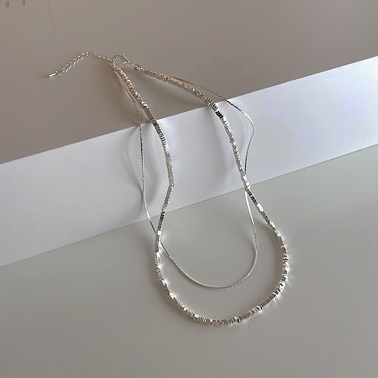 Women's Small Pieces Of Sier For Niche Necklaces