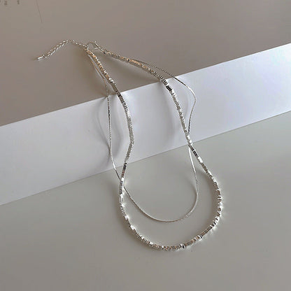 Women's Small Pieces Of Sier For Niche Necklaces