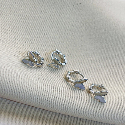 Women's Sweet Butterfly Small And Exquisite Ear Earrings