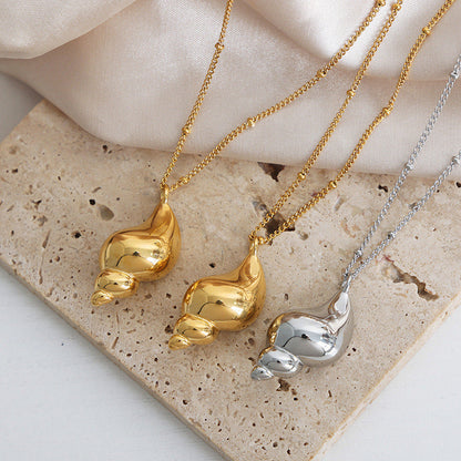 Luxury Fashion Temperament Vacation Style Conch Necklaces