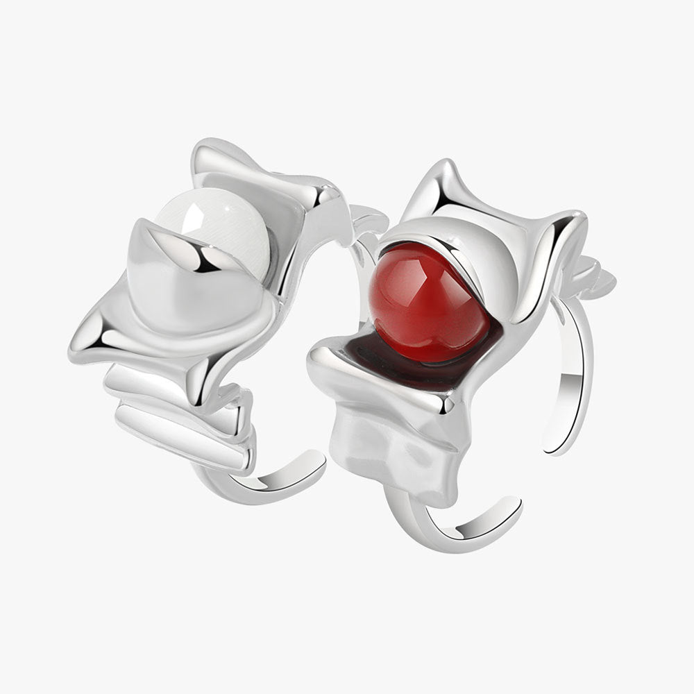 Agate Stone Design High-grade Simple Personality Rings