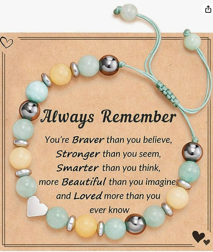 Circle Beads Heart Triple Protection Magnet Bracelets