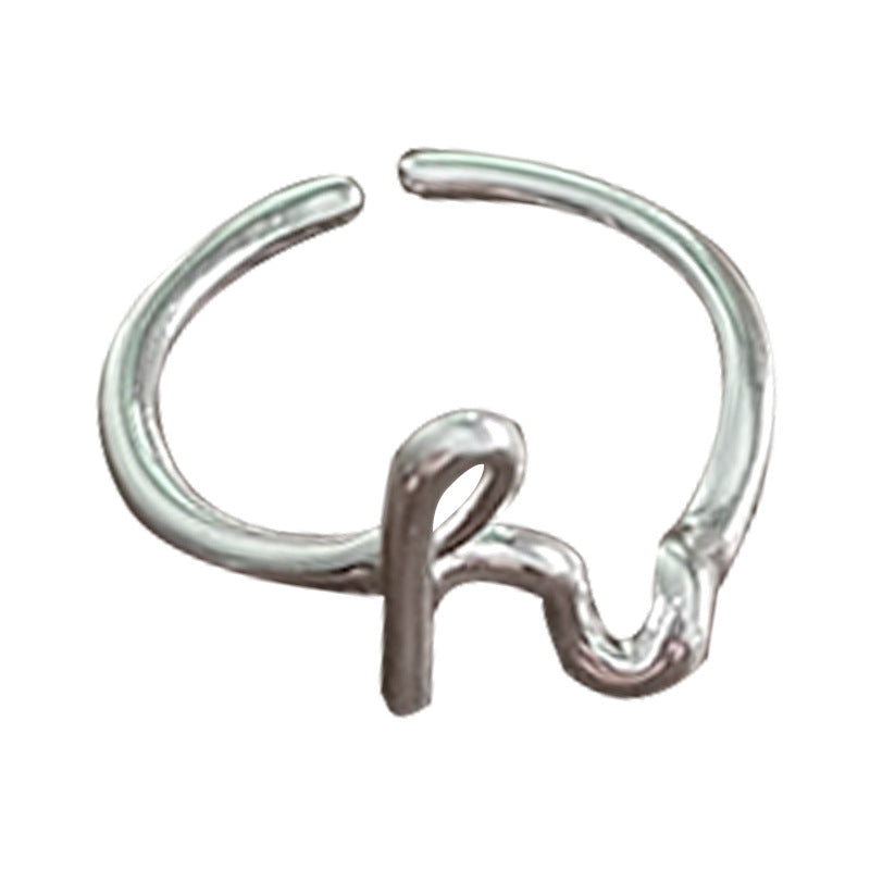 Personalized Cold Style Hand Jewelry Female Opening Rings