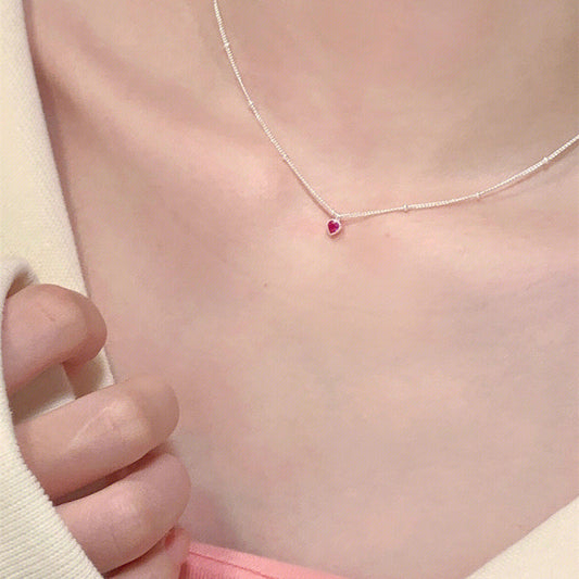 Mini Little Honey Sterling Sier Exquisite Sweet Clavicle Necklaces