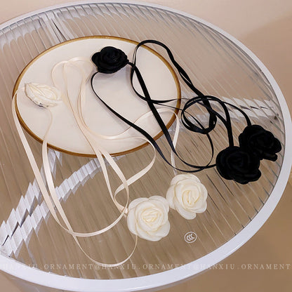 Women's Long Dark Style Personality Fashion Short Necklaces